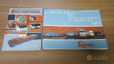 Cataloghi Trenini Lima vintage anni 60 originali