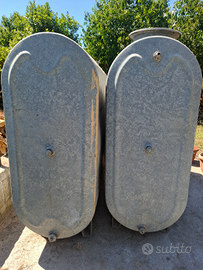 Cisterne acciaio zincato 2000L