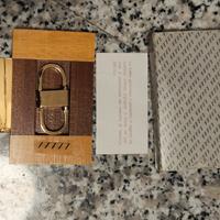 Portachiavi Lalex placcato oro 22 Kt