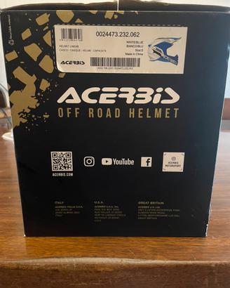 Casco cross Acerbis