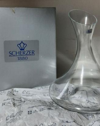Decanter per vino marca Scherzer 1880