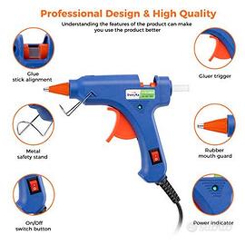 Pistola  per colla a caldo * Dweyka * nuova *