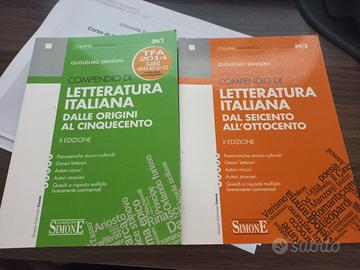 compendio di letteratura italiana 