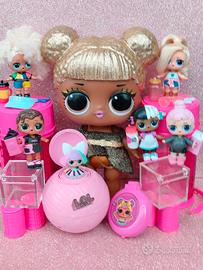 lol Surprise Big Queen Bee con 6 personaggi lol 