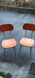 coppia Sedie vintage in formica