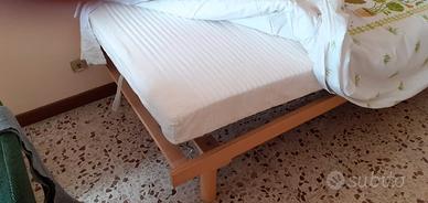 Letto Pirelli ortopedico rete regolabile materasso