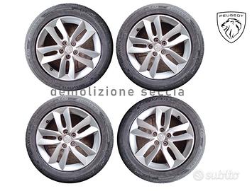04 cerchi e gomme Peugeot 308, 508, 3008, 5008 17p