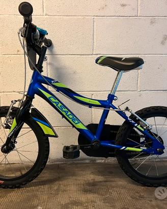 Bici bambino vortex Casadei 14” acciao
