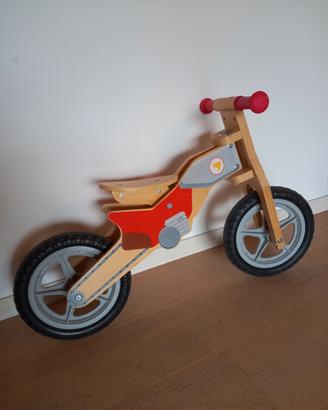 bici in legno senza pedali 