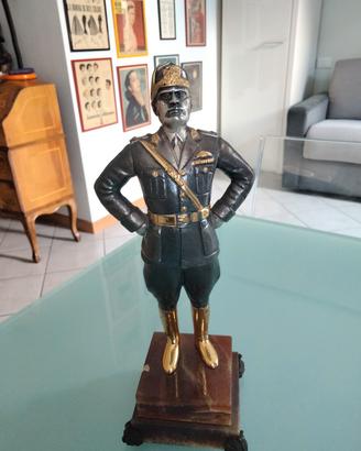 Statuetta cm 24 Mussolini