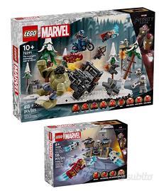 LEGO Marvel 76291 The Avengers Assemble 76288 Iron