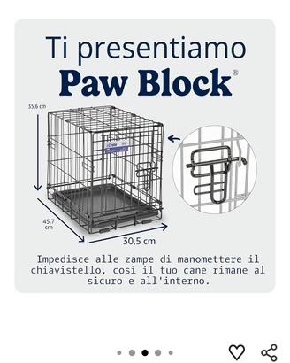 trasportino da viaggio x cani in ferro