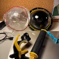 TELESIN DOME PORT per GoPro