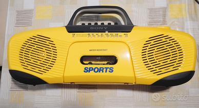 Radio Riproduttore di cassette stereo Son Sport