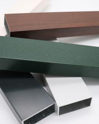 Profili tubolari in alluminio colori RAL e altri