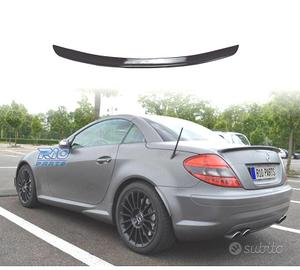 SPOILER MERCEDES SLK R171 04-11 LOOK AMG NERO LUCI