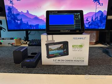 Monitor Fotocamera Feelworld F5 PROX 4k