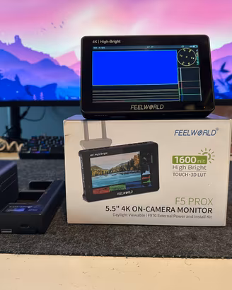 Monitor Fotocamera Feelworld F5 PROX 4k