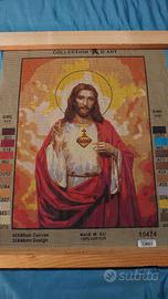 tela da ricamare a Mezzo punto 