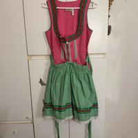 VESTITO TIPICO TIROLESE DIRNDL