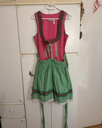 VESTITO TIPICO TIROLESE DIRNDL