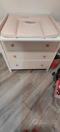 fasciatoio per cassettiera Ikea con cuscino