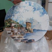 Medaglione ceramica Vietri