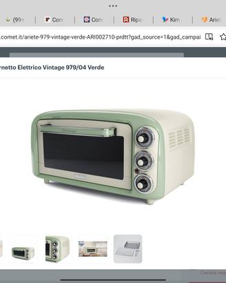 Forno ARIETE 979 verde vintage.