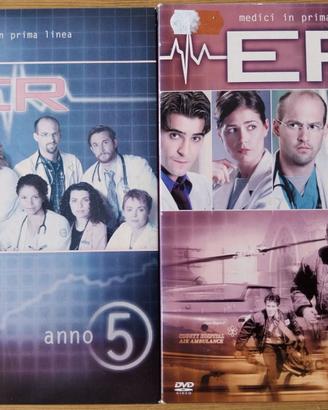 Lotto 17 dvd ER - MEDICI IN PRIMA LINEA 6 NIP TUCK