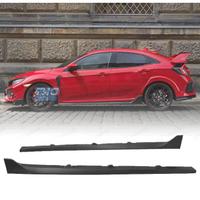 MINNIGONE LATERALI HONDA CIVIC 16-20 LOOK TYPE R
