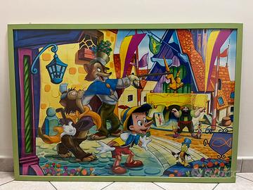 Quadro con puzzle Disney