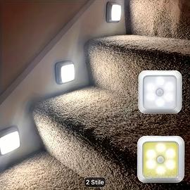 2 Luci LED con Sensore di Movimento Senza Fili