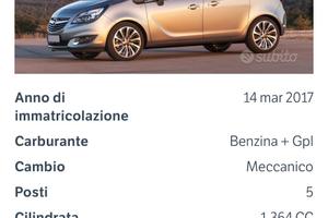 OPEL MERIVA 1.4 GPL 120CV