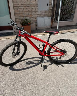 BICICLETTA  MOUNTAN BIKE 10/14 ANNI