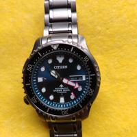 OROLOGIO CITIZEN PROMASTER TITANIO sfondo blu