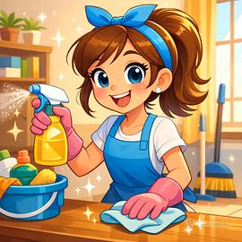 Addetta pulizie - solo lunedì