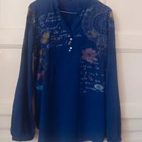 Casacca Desigual blu