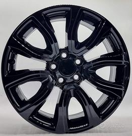 4 cerchi lega l.rover evoque discovery r18 lt5370
