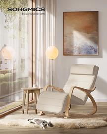 poltrona dondolo Nuova legno 