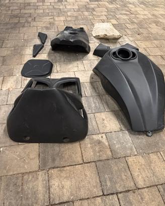 Harley Davidson carrozzeria custom in vetro resina