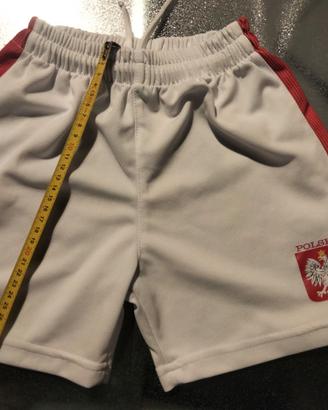 Pantaloncino calcio bambino nazionale polonia