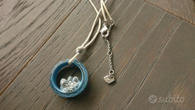 Collana con pendente SWAROVSKI originale e nuova