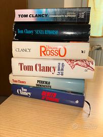 Blocco di 6 libri di Tom Clancy