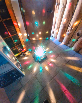 Centropista effetto luce discoteca