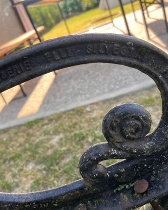 Panchina da giardino F.lli Silvestri Fidenza