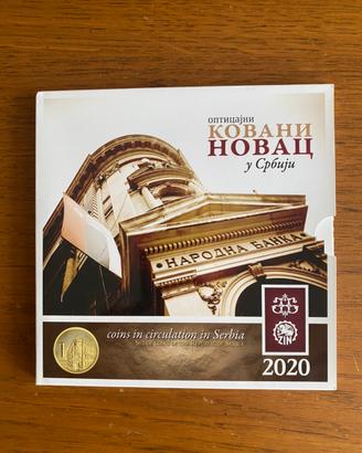 Serbia 2020 mint set UNC