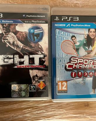 2 Giochi PS3 per PS Move