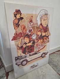 Quadro Back to the Future 40x60