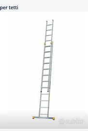 scala a sfilo in alluminio 