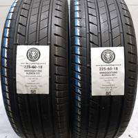 2 GOMME 225 60 18 BRIDGESTONE A64941